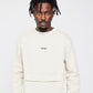 Organic Cotton Sweatshirt - Cream