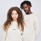 Organic Cotton Sweatshirt - Cream